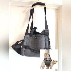 COODEO Dog Carry Sling, Emergency Backpack Pet Legs Support & Rehabilitation Dog